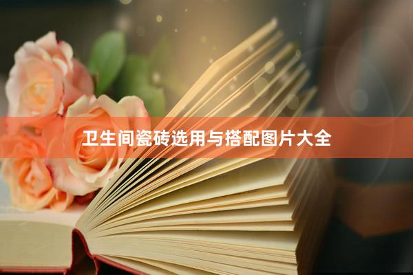 卫生间瓷砖选用与搭配图片大全